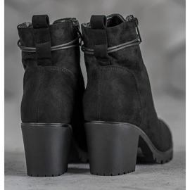 Super Me Lace-up Boots On The Platform black 1