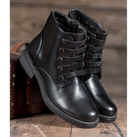 SHELOVET Workers With Crystals black 2