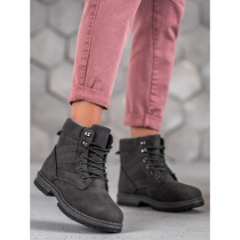 SHELOVET Gray winter boots grey 2