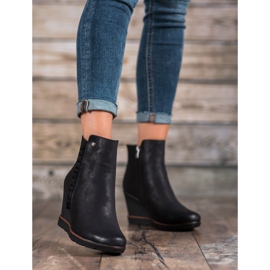 Filippo Wedge Boots black 1