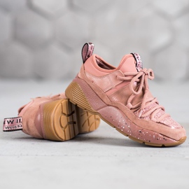 SHELOVET Slip-on Sports Shoes pink 2