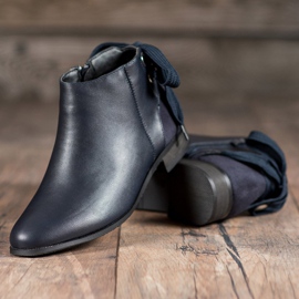 Cm Paris Navy blue boots 2