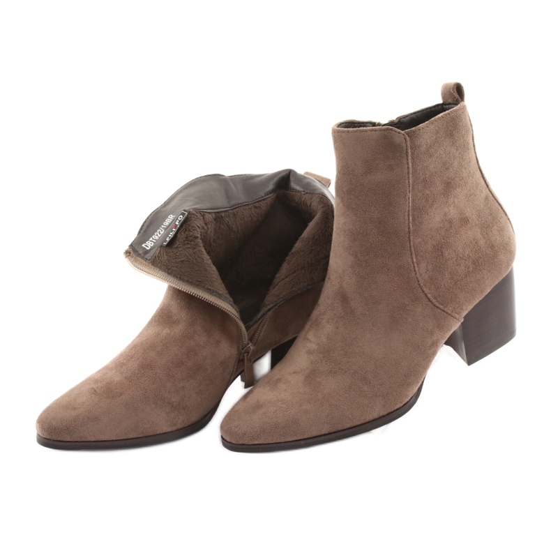 Suede boots Taupe Filippo 922 brown 5