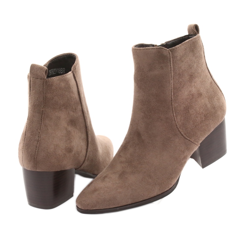 Suede boots Taupe Filippo 922 brown 4