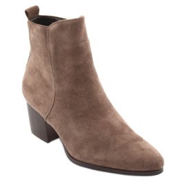 Suede boots Taupe Filippo 922 brown 1