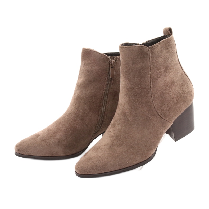 Suede boots Taupe Filippo 922 brown 3