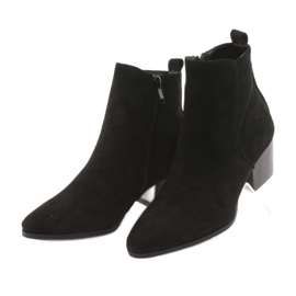 Black Filippo 922 suede boots 3