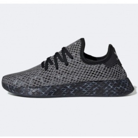 Adidas Originals Deerupt Runner M EE5657 shoes black grey 1