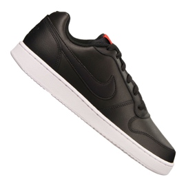 Nike Ebernon Low M AQ1775-001 shoe black 1