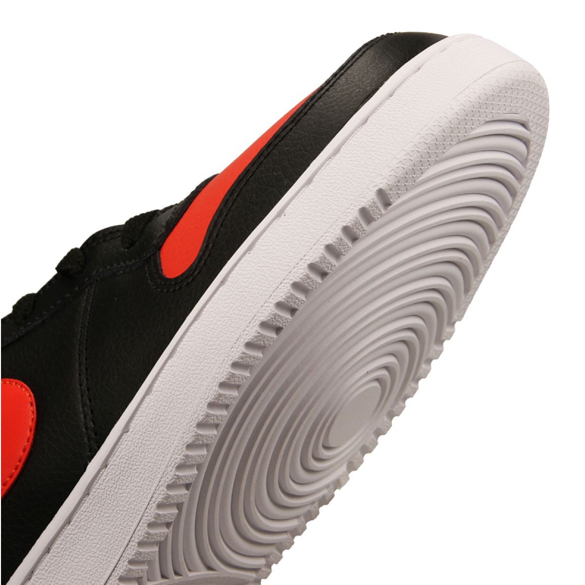 nike ebernon red and black