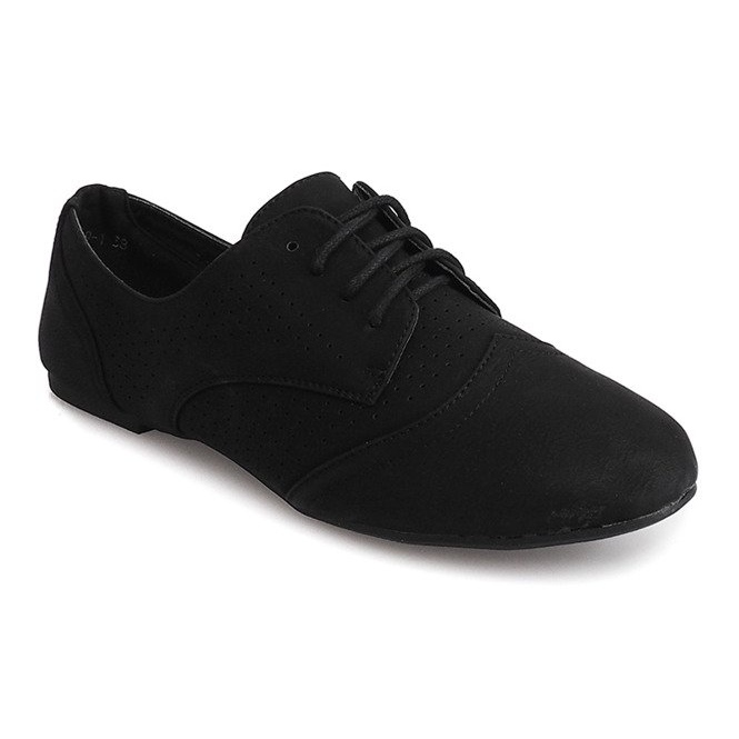 Openwork Jazz Shoes 219 Black 1