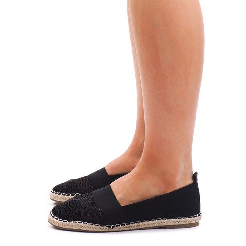Sneakers Espadrilles Openwork 188-38 Black 1