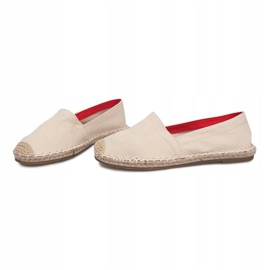 Espadrilles Sandals F169-6 Beige 1