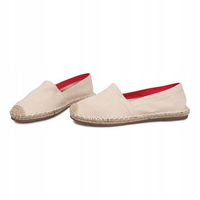 Espadrilles Sandals F169-6 Beige 1
