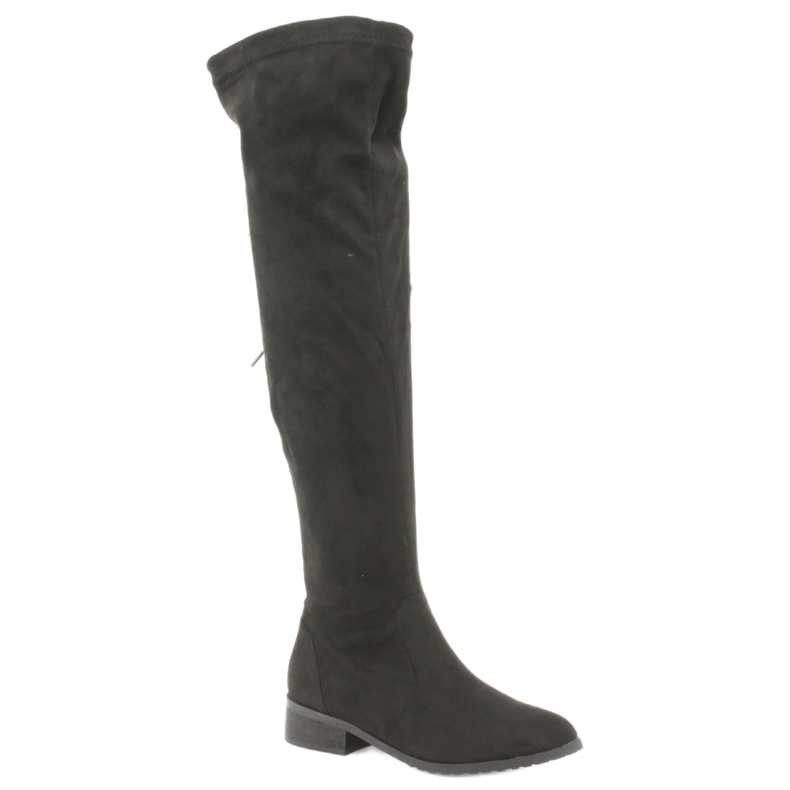 M.Daszyński Black over-the-knee boots Daszyński 1602 1