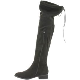 M.Daszyński Black over-the-knee boots Daszyński 1602 2