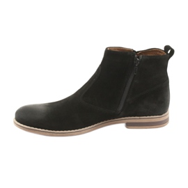Riko Suede Chelsea boots with zipper, uninsulated, black 2