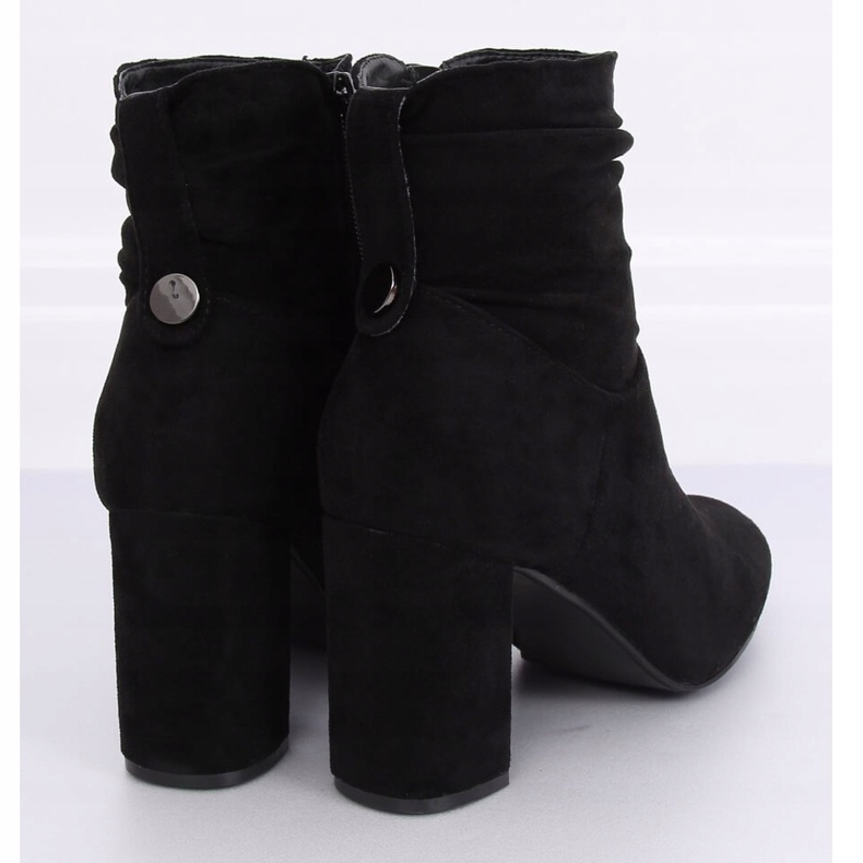 Classic black high-heeled boots 9018-7 Black 2