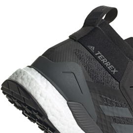 Trekking shoes adidas Terrex Free Hiker M D97203 black grey 1