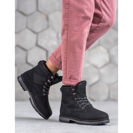 SHELOVET Black Winter Boots 1