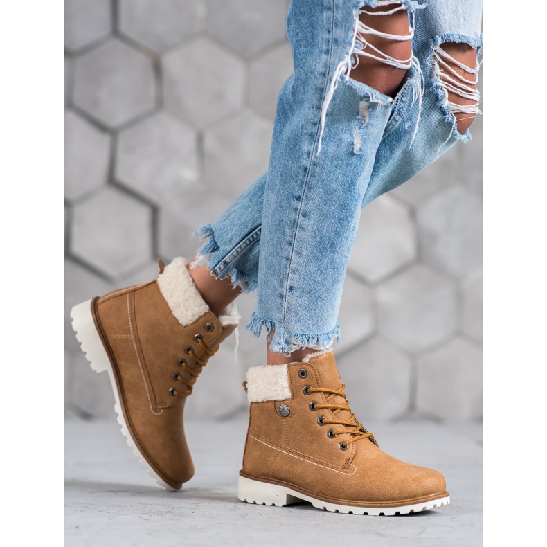 McKey Trappers With Sheepskin brown 2