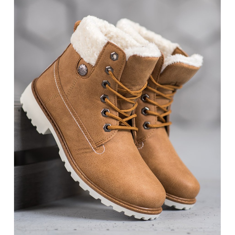 McKey Trappers With Sheepskin brown 1