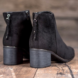 Filippo Classic suede boots black 1