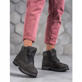 SHELOVET Fashionable Trappers grey 1 SHELOVET Fashionable Trappers grey 1