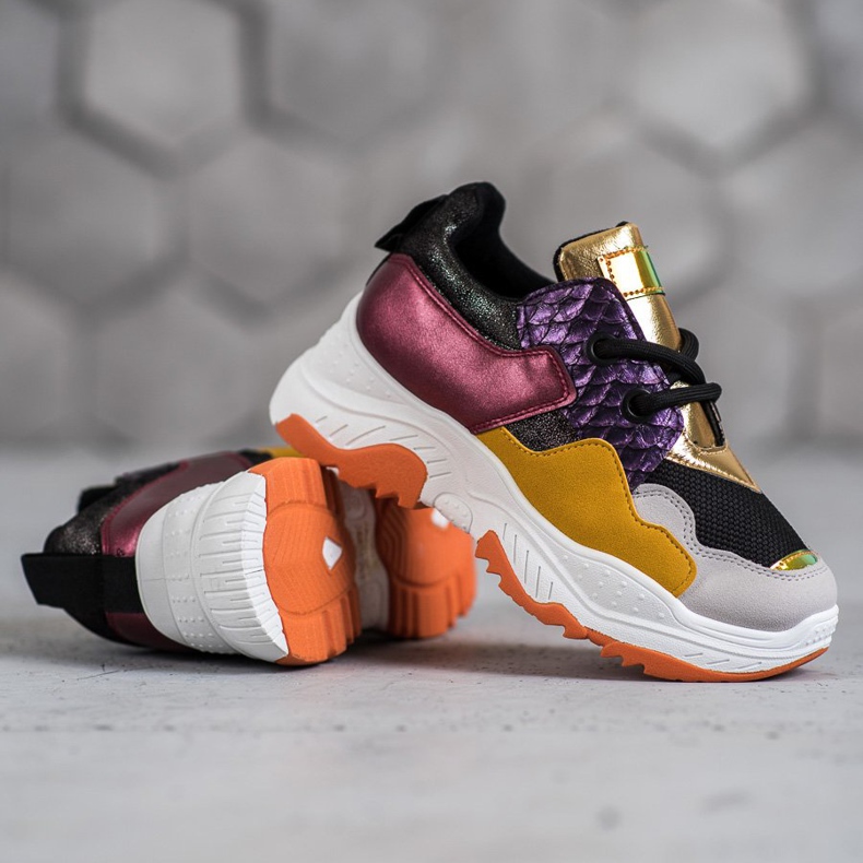 SHELOVET Multicolored Sneakers 2