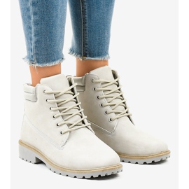 Gray hiking boots without insulation W-3033 grey 1