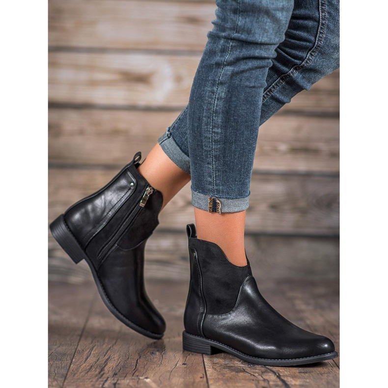 Filippo Comfortable Black Boots 2 Filippo Comfortable Black Boots 2