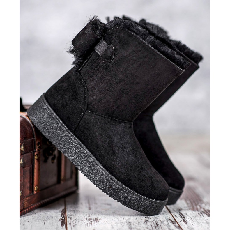 SHELOVET Mukluki With A Bow black 2