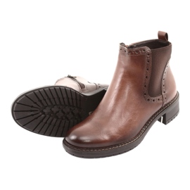Brown Booties Jodhpur boots Filippo 957 5