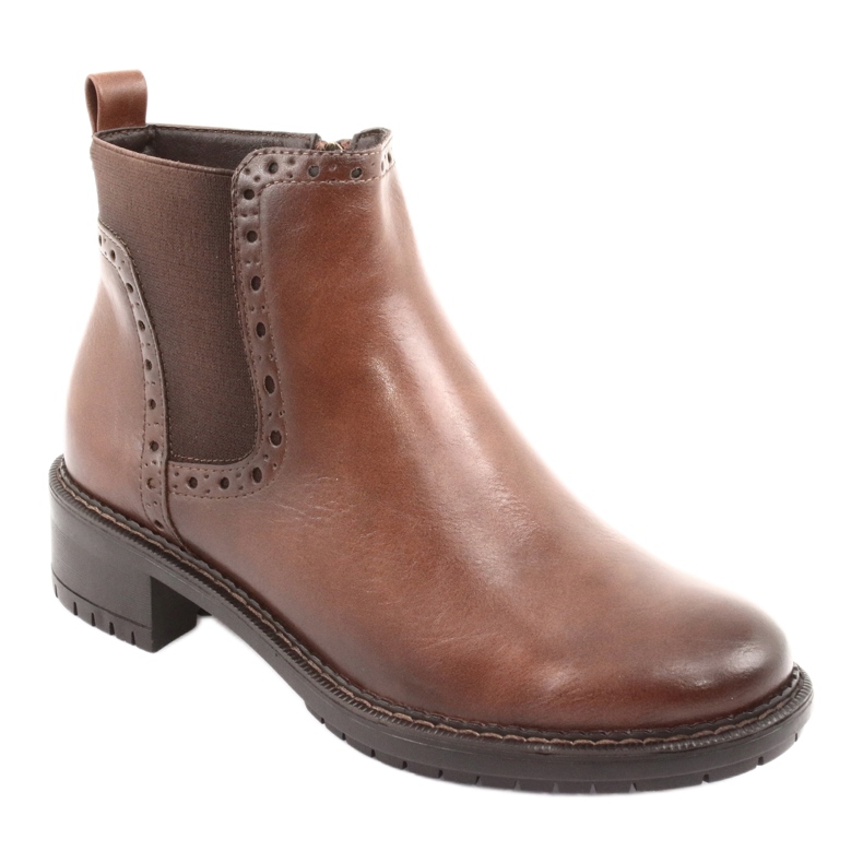 Brown Booties Jodhpur boots Filippo 957 1