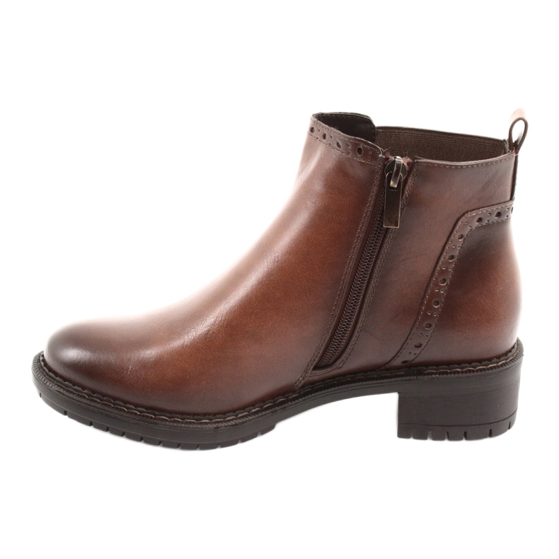 Brown Booties Jodhpur boots Filippo 957 2
