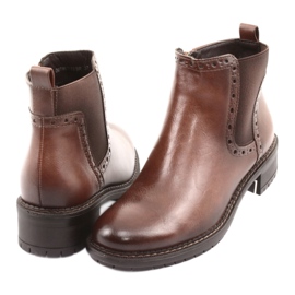 Brown Booties Jodhpur boots Filippo 957 4