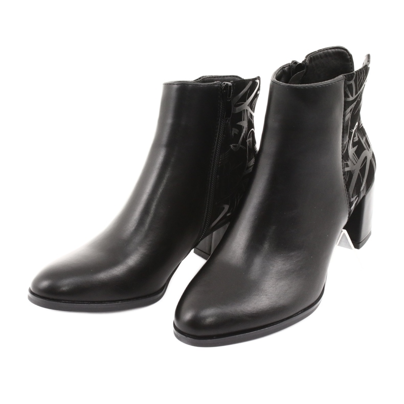 Stylish boots on the post black Sergio Leone 521 3