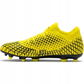 Football boots Puma Future 4.4 Fg Ag M 105613 03 yellow yellow 2