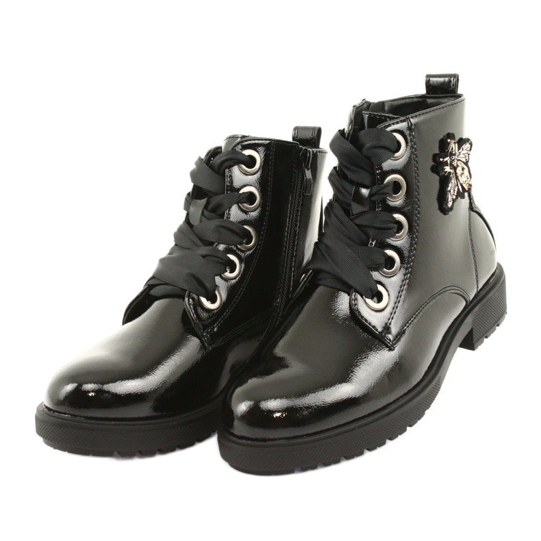 Lacquer boots Sergio Leone 530 black 3