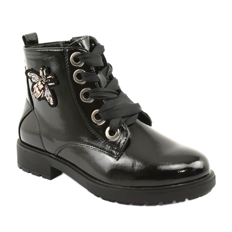 Lacquer boots Sergio Leone 530 black 2