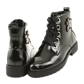 Lacquer boots Sergio Leone 530 black 4