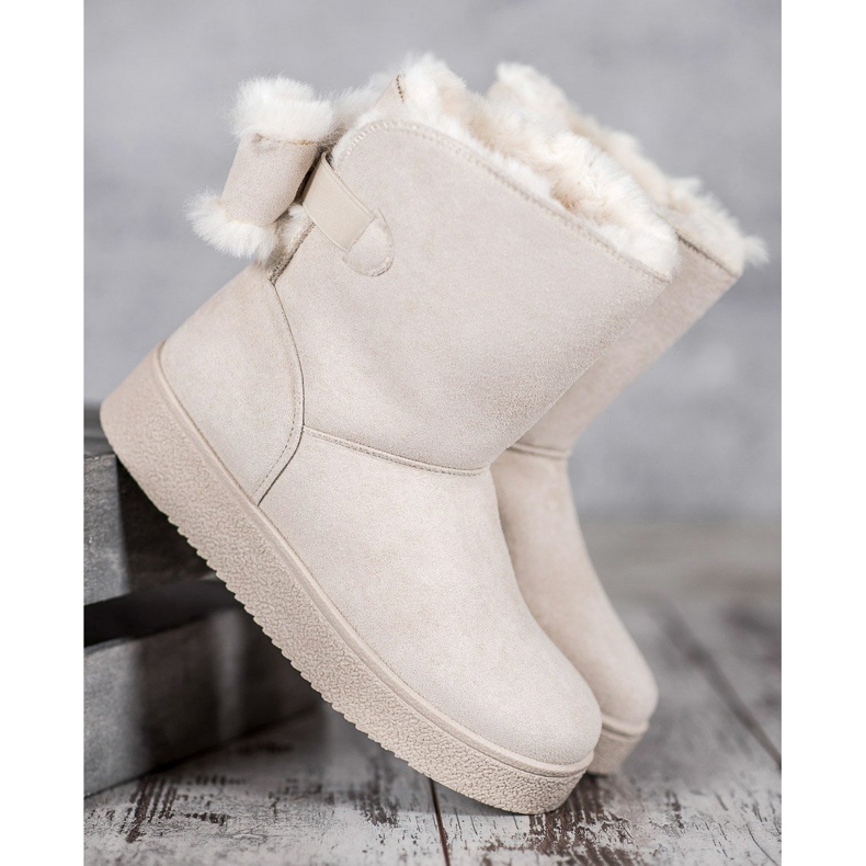 SHELOVET Mukluki With A Bow brown 1