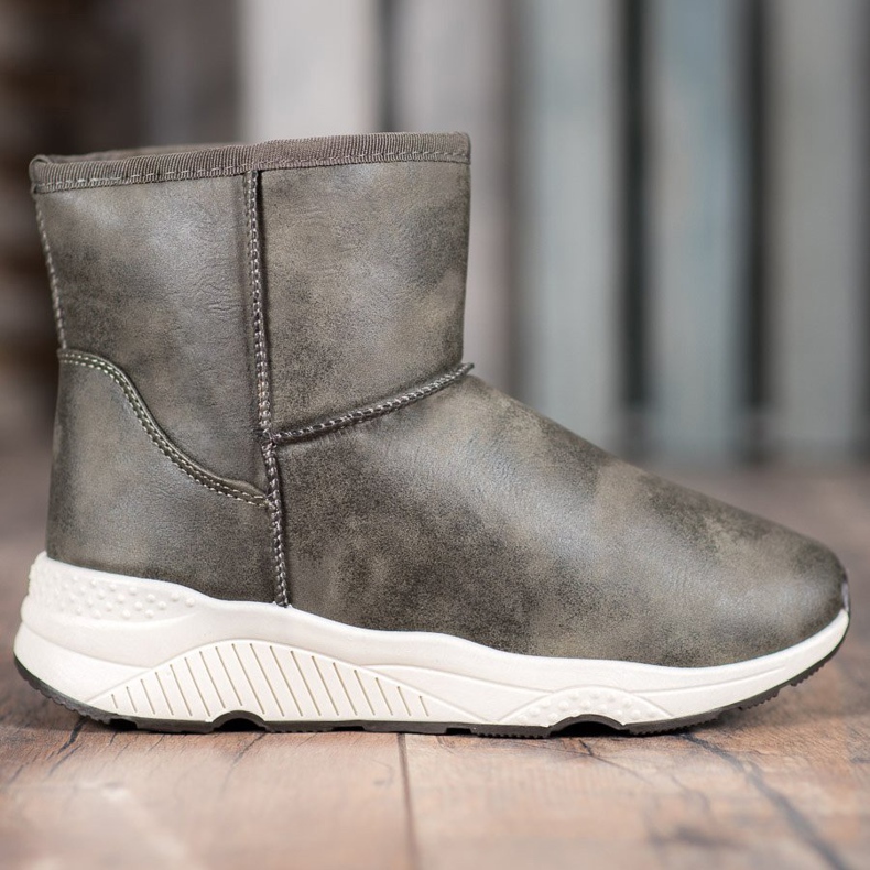 SHELOVET Comfortable snow boots multicolored green 1