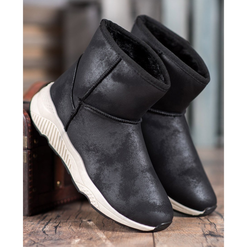 SHELOVET Comfortable snow boots black 1