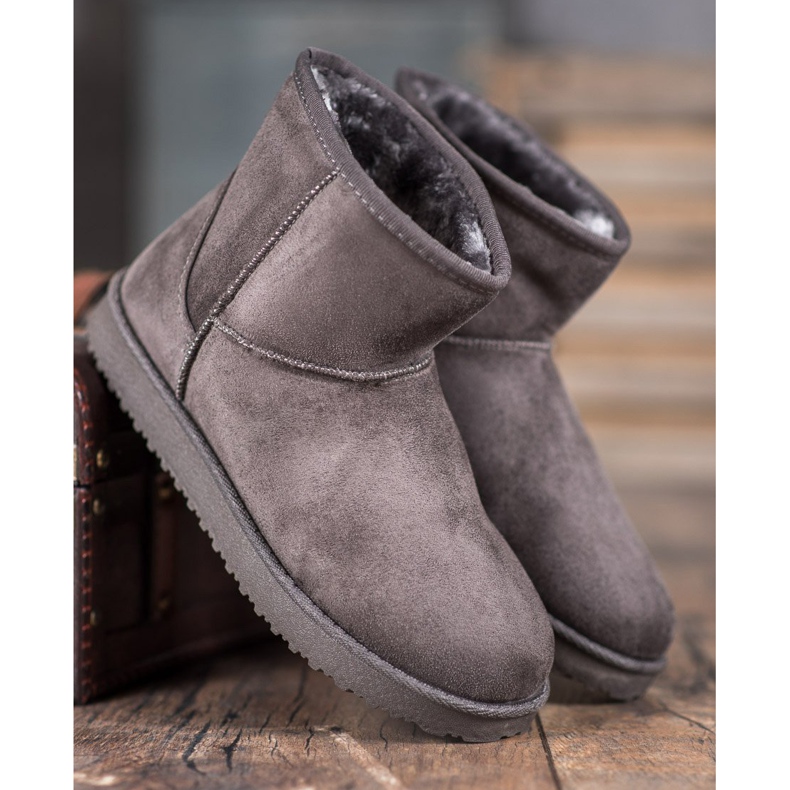 SHELOVET Gray Mukluki grey 1