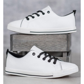 SHELOVET Comfortable Sneakers white 2 SHELOVET Comfortable Sneakers white 2