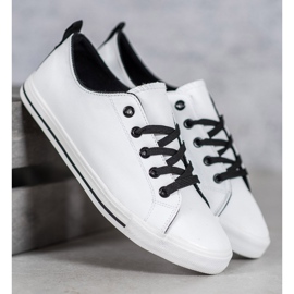 SHELOVET Comfortable Sneakers white 1 SHELOVET Comfortable Sneakers white 1