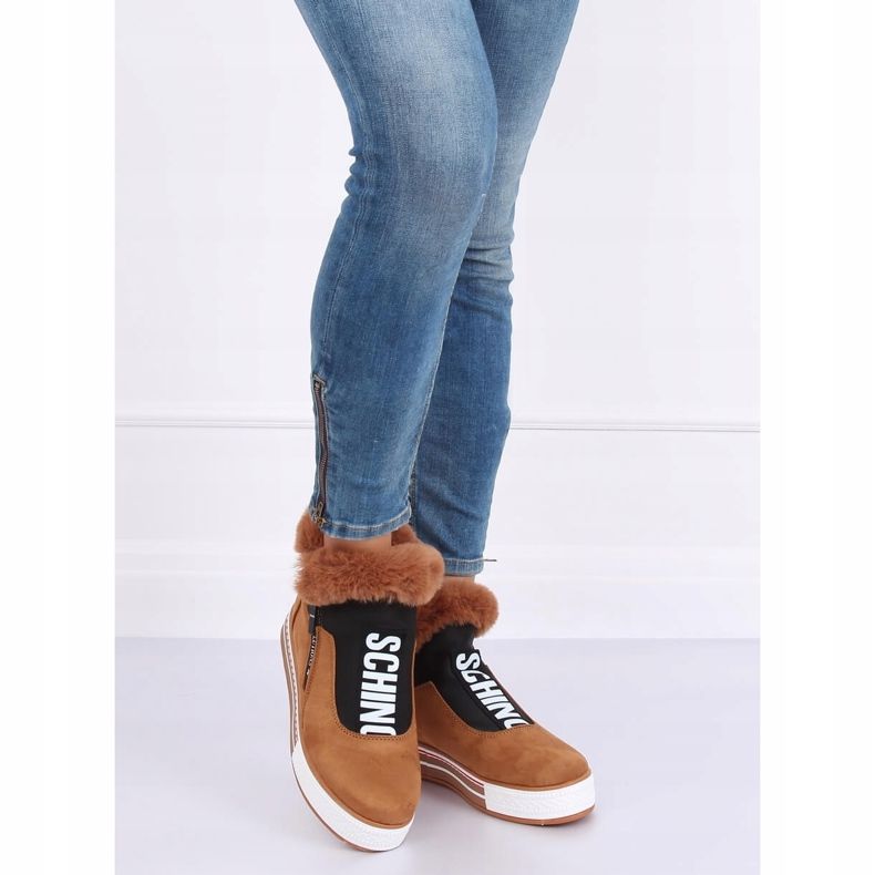 Sneakers insulated brown NB311 Camel 2