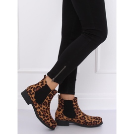 Ladies' Chelsea boots in leopard print 7390-PA Leopard brown 2