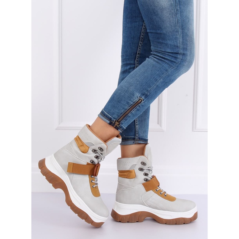 Gray HE117P Gray shoes grey 2